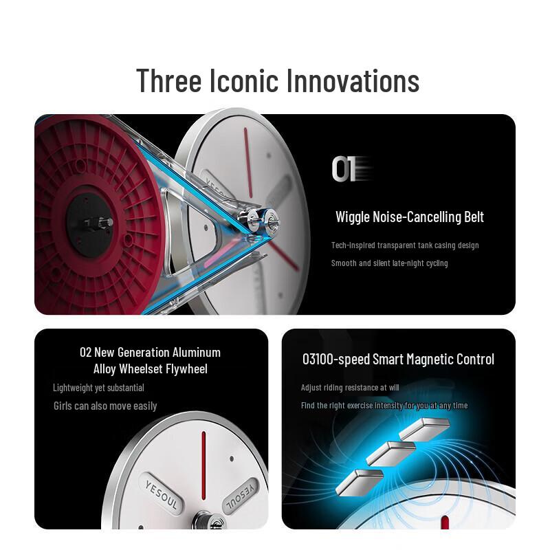 Yesoul S1 Smart Silent Magnetic Spin Bike