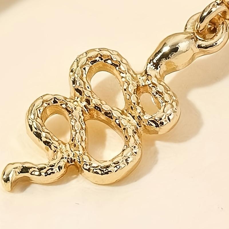 1pcs Stainless Steel Serpentine Zircon Piercing Nose Ring Nose Nail Universal for Men and Women Can Be Used As Earrings