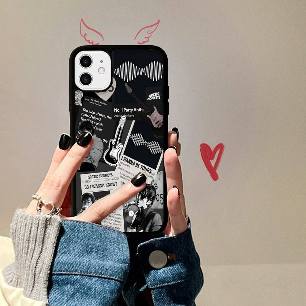 Rock Band A-Arctic M-Monkeys For IPhone 17 16 15 14 13 12 11 Pro Max Plus Mini PC+TPU Back Phone Cover