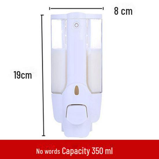 Wall-Mounted Bathroom Soap & Shampoo Dispenser