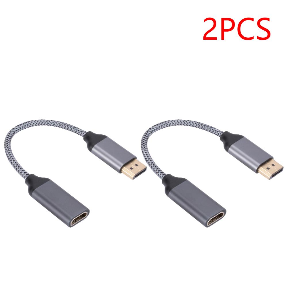 1-5PCS 4K 60HZ DP To HDM HD TV Video Audio Adapter Male To Female DP To HDMI-Compatible Cable Adapter for HP/DELL Laptop PC