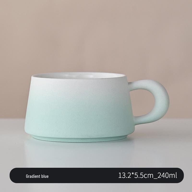 Niche Style Underglaze Kiln Change Coffee Cup Gift Set