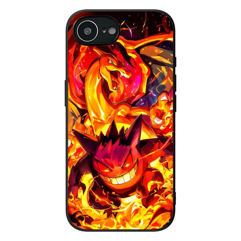 Cover for Samsung Galaxy S22 S21 S20 FE Ultra Plus A35 A36 A55 A37 A33 A34 A57 Case Charmander P-Pikachus Bulbasaur P-Pokemons