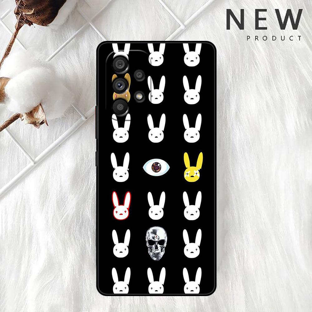 Anime Bad Bunny Cover For Samsung Galaxy A52 A12 A51 A32 A21s A71 A32 5G A12 A22 A53 A31 A13 A72 A02s A41 A03 A04 Phone Cover