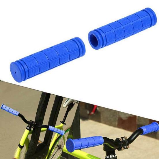 1Pair Soft Durable Non-slip Rubber MTB BMX Mountain Bike Bicycle Handlebar Grips