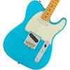 American Professional II Telecaster Electric Guitar Maple Fingerboard Miami Blue