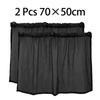 2pcs Sun Protection Car Sunscreen Curtains Sun Side Window Shade Curtain  Car Interior Accessories