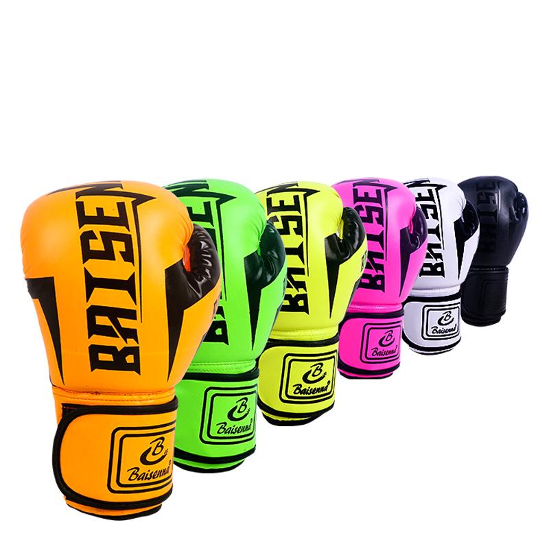 Unisex boxovací a Muay Thai rukavice s odhalenými prsty pro dospělé a děti
