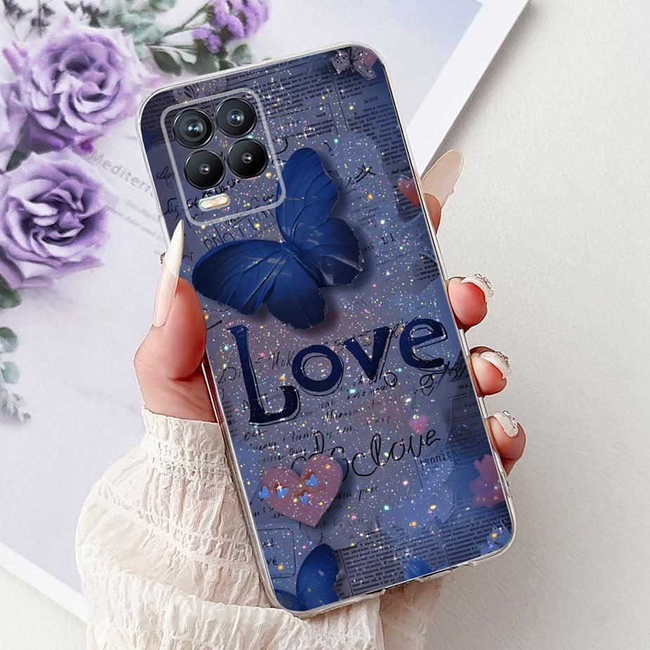Cute Cat Fashion Painted Cover For Realme 8 Case Cover For Realme 8 Pro Soft Silicone Phone Case For Realme8 5G Realme 8i Bumper