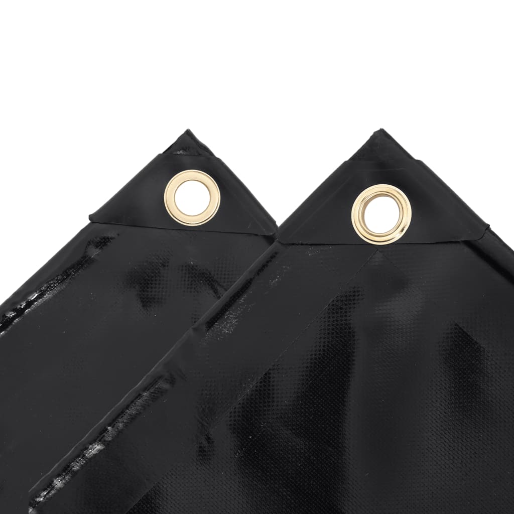 Vidaxl Presenning 650 G/M², 3 X 3 M, Svart