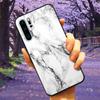 Phone Cover For Huawei P30 Pro Lite Case Tempered Glass Space Wolf Lion Funda for HUAWEI P30 Lite Luxury Cases P30Pro P 30 Cat