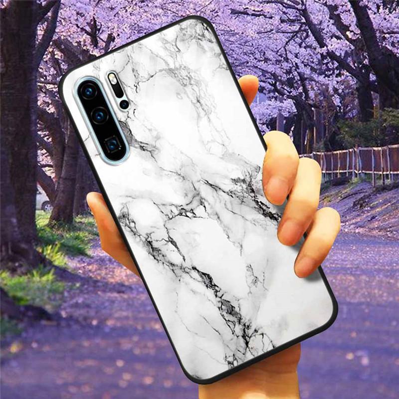 Phone Cover For Huawei P30 Pro Lite Case Tempered Glass Space Wolf Lion Funda for HUAWEI P30 Lite Luxury Cases P30Pro P 30 Cat