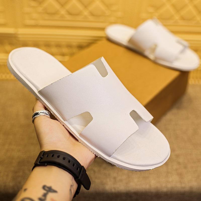 Flip Flops Summer New Men's Shoes Trendy Brand Indoor Outdoor Open-toe Sandals Light Casual Slippers Men