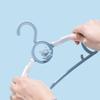 10Pcs Extendable Baby Nursery Closet Hanger Kids Clothing Dry Rack Infant Pants Hanger Children Coat Hanger for Girl Boy Toddler