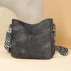Women's Messenger Bag PU Shoulder Bag Retro Crossbody Bag Mother Bag