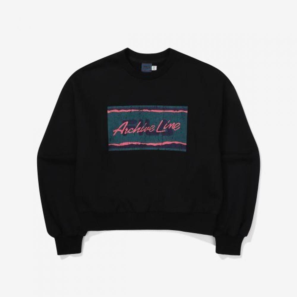 Fila Semi Crop Sweatshirt Archive blacks/90
