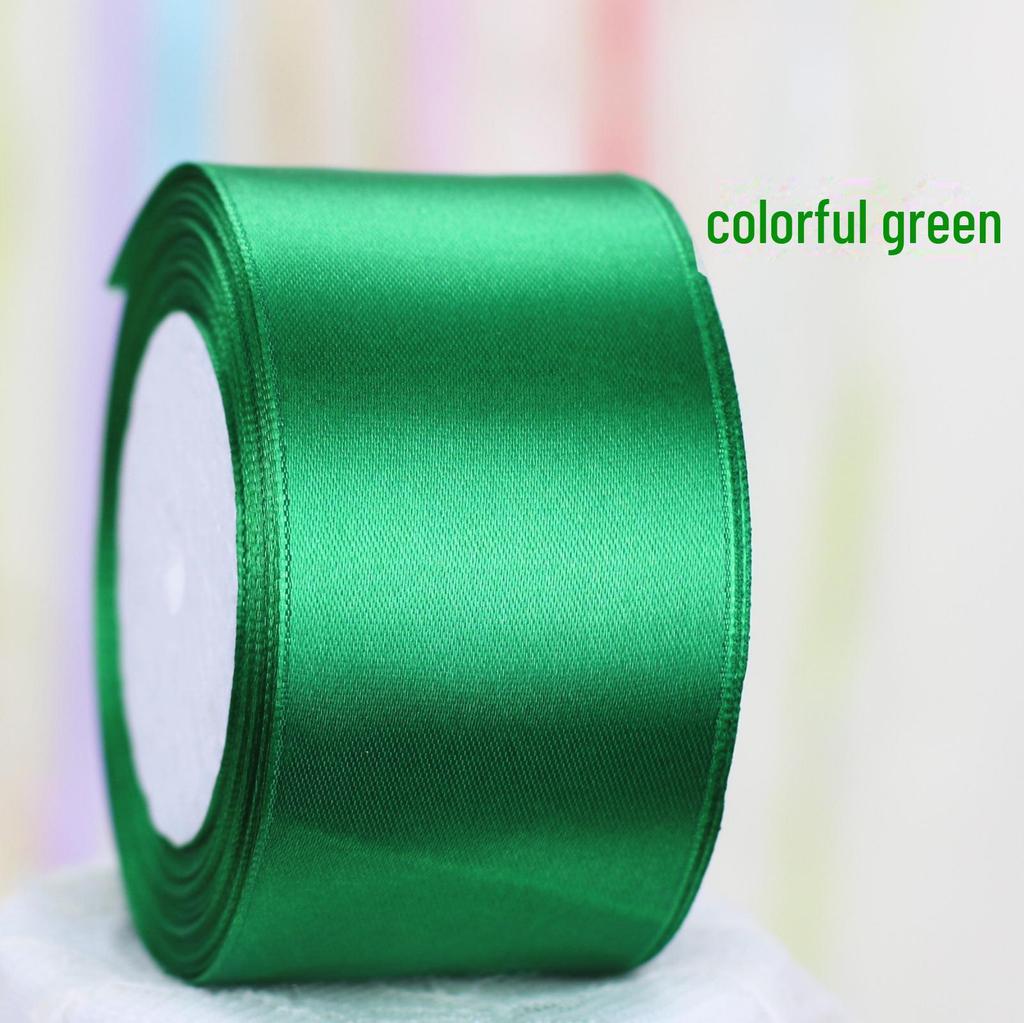 5cm Satin Flower Bow Ribbon for Cakes and Gift Boxes