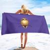 Cartoon Owl Series Seaside Vacation Beach Towel Swimming Bath Towel Microfiber Sports Towel