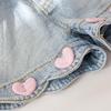 Girls' Short Denim Pants Summer Fashionable Style Children Jeans Pants Children's Korean Version Clothing