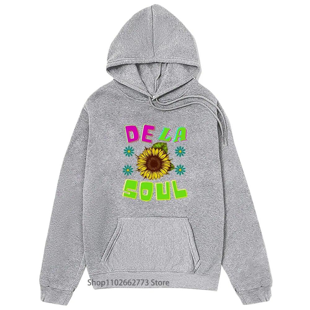 De La Soul Hoodies Fashion Anime Unisexga Sweatshirt with Hooded Clothes Long Sleeve Winter Pullover Unisex/women Tops Funny Clothing