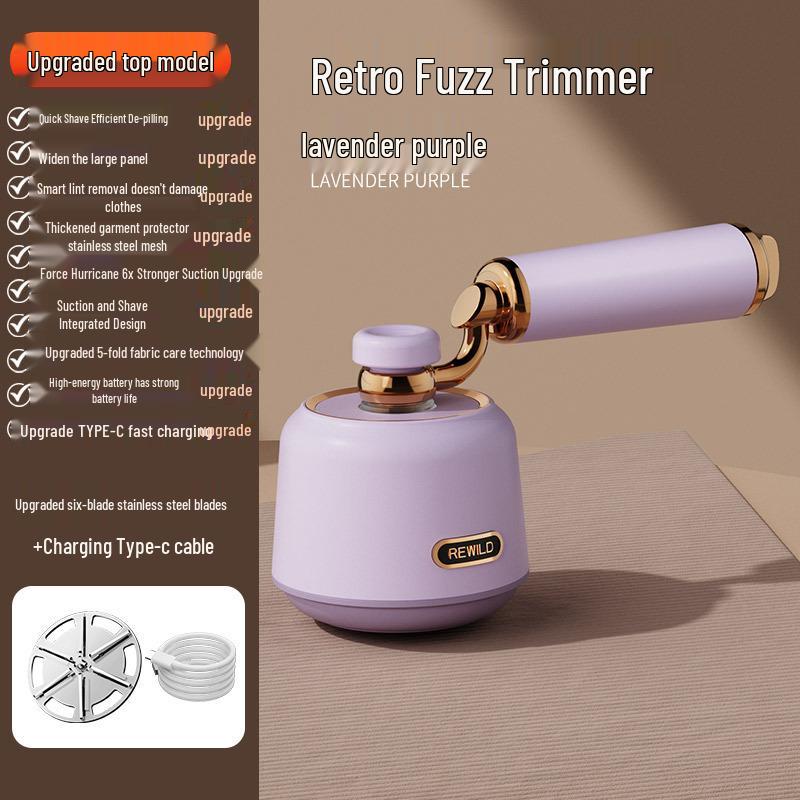 25-Year Smart Digital Lint Remover with Six Large Blades