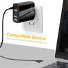 PD65W Fast Charger: 5V/3.1A Multi-Port Adapter with USB & PD for EU/US/UK