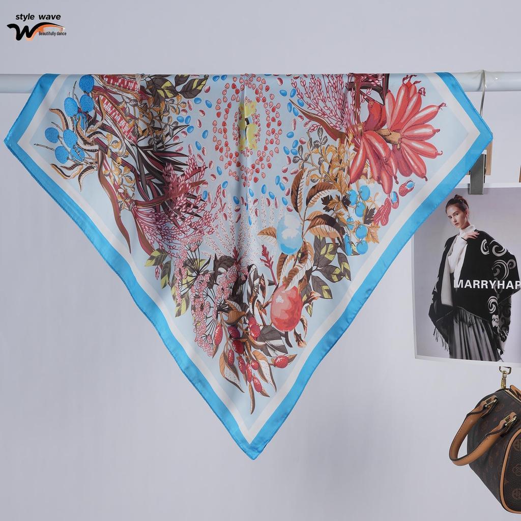 Neuer vielseitiger Schal für Damen aus Kunstseide - Modeaccessoire für Frühling/Sommer