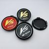 4 stuks JDM 63mm 58mm VS W Werk Logo Embleem Badge Auto Wiel Naafkap Wiel Naafkap Velgen Stofkap M592 Auto Styling Accessoires