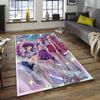 1pc KPop Demon Hunters13 Design Area Rug - Non-Slip, Soft & Cozy Floor Mat for Living Room, Bedroom, Office - Indoor/Outdoor Decorative Carpet