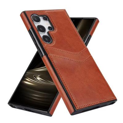 Portemonnee met kaarthouder telefoonhoesje voor Samsung Galaxy S23 FE S25 S24 S22 Ultra Plus leren beschermhoes