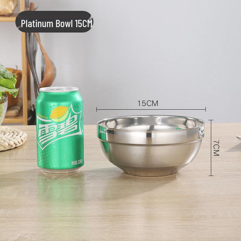 Insulated Double-Layer Stainless Steel Bowl
