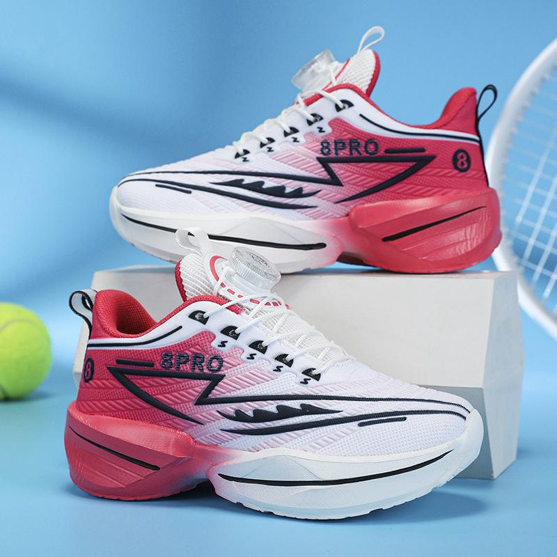 Children's sports shoes summer new breathable mesh red rabbit boys and girls running shoes middle-aged and older children lightweight non-slip classm