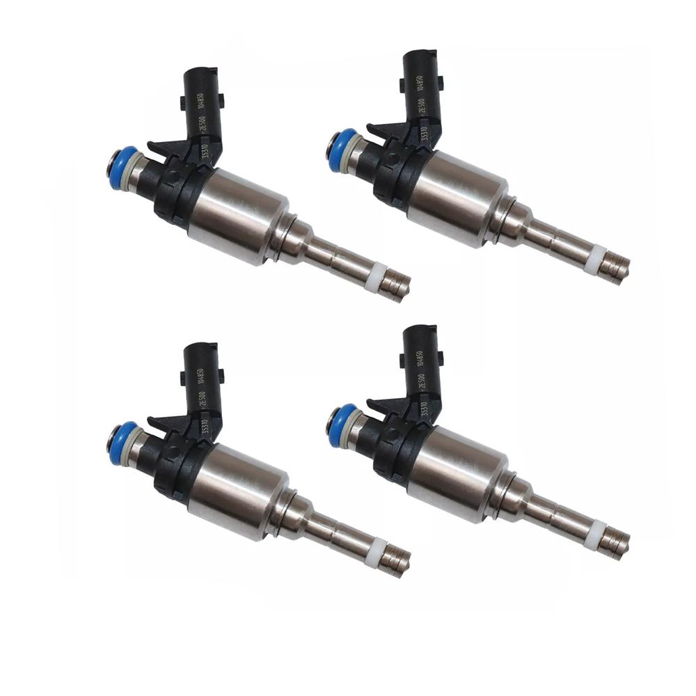 4x Fuel Injector For 14-17 Hyundai Elantra Tucson Kia Forte Soul 2.0L 353102E500