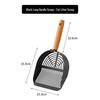 Stainless Steel Cat Litter Scoop for Tofu & Mineral Litter - Durable Metal Poop Shovel