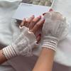 High Quality Lace Lace Fake Sleeves 2026 New Thin Hoodie Sweater Extended Cuffs Accessories Wrist Protection Fake Cuffs