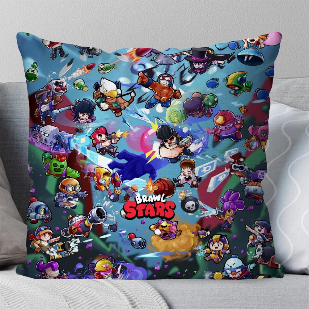 Battle mobile game s-stars game Pillow Case Square Pillow Bedroom Sofa Leisure Comfort Cushion Living Room Home Decoration 40X40