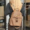 Backpack Women's Autumn/Winter New Fashionable Lightweight Large Capacity Retro Commuting Travel Backpack