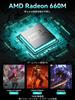 GMKtec Mini PC M8 AMD Ryzen 5 PRO 6650H Than Ryzen 7 DDR5 16GB 1TB 2280 To Up To Win11 Pro USB OCulink LAN 8K Output HDMI Silent Design USB X 3 Mini