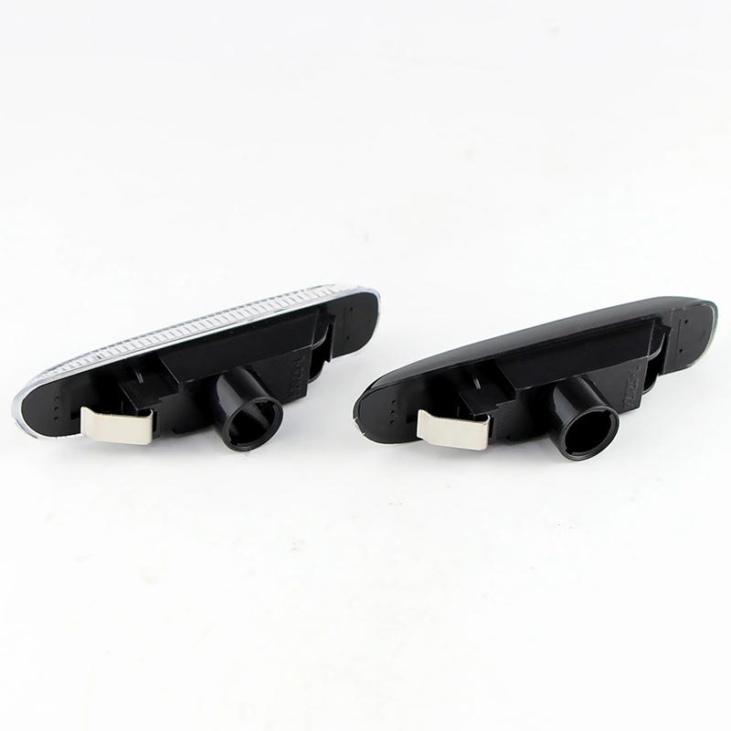 2PCS For BMW 3 Series E46 1997 1998 1999 2000-2001 Car Turn Signal Side Fender Marker Light Lamp Cover Shell Housing Left&Right
