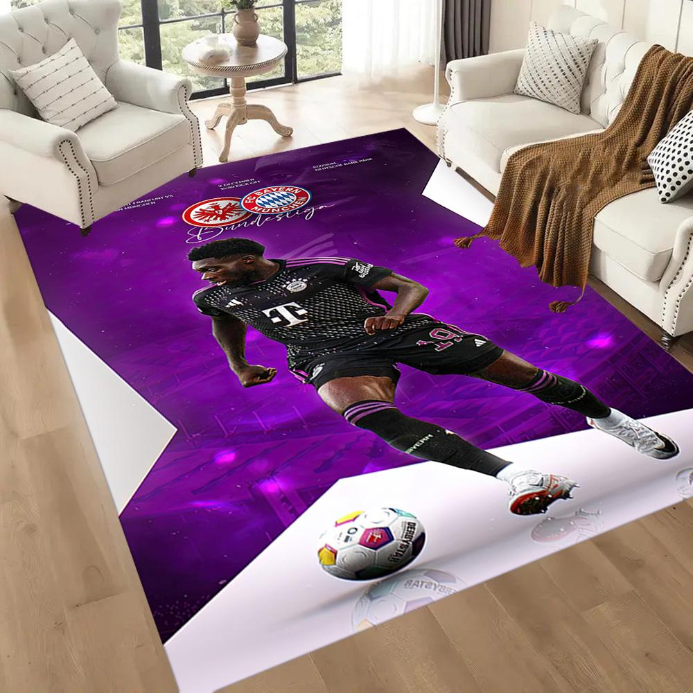 Bayern Munich Floor Mat Perfect for Game Room Entryway Kitchen Hallway Anti-slip Rug Anime Office Decor Perfect Birthday/Christmas Gift Idea