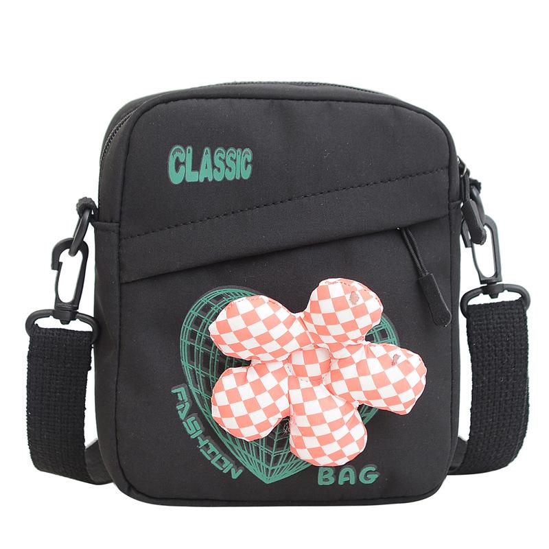 Bag Female Messenger Versatile Go Out Leisure Student Change Bag Cute Large Capacity Mobile Phone Bag Shoulder Bag