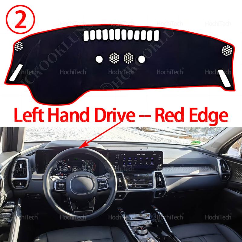 For Kia Sorento MQ4 2021 2022 2023 Auto Dashboard Cover Dash Mat Board Pad Carpet Dashmat Anti-UV Mats Accessories