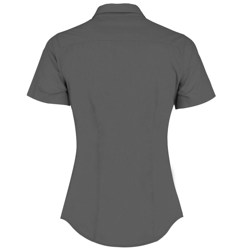 Kustom Kit Womens/Ladies Poplin Tailored Short-Sleeved Shirt