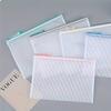 10pcs A4 Size Mesh Zipper Bags, Office Supplies, Paper Storage, Travel & Art Organizer, School and Office Folder