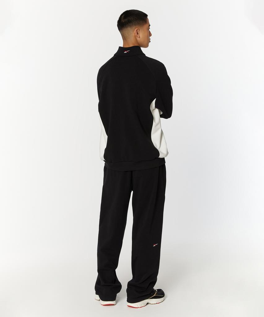 Reebok Half Zip Warm-Up Sweatshirt - Black