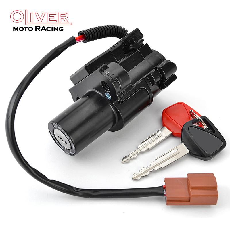 Ignition Switch Door Lock For Honda CBR1000RR CB1000 CB600F CBR600RR CBR1000S NC700X CB500 CBR500R CB500F CB500X CB650F CBR650F