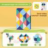 Macaron Rainbow Morandi Magic Ruler Children's Educational Toy Rubik's Cube Can Be Spliced