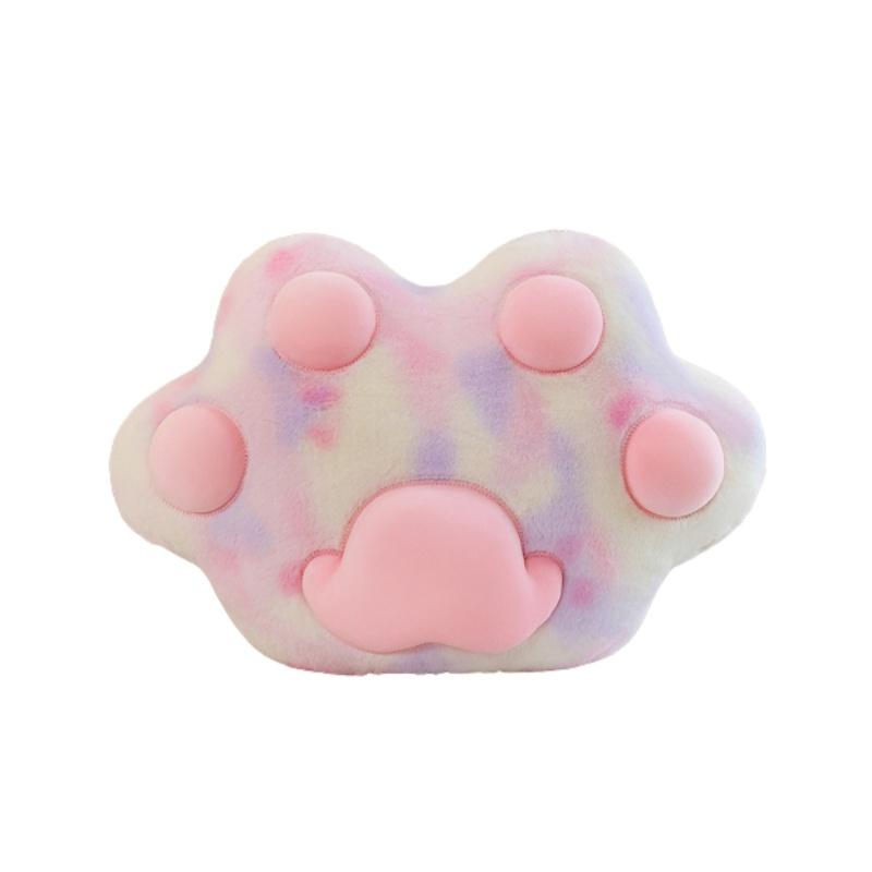 

Кошка Мягкая Игрушка Лапа Большая Кукла Многоцветная Подушка Декорация Праздничный Подарок Pink