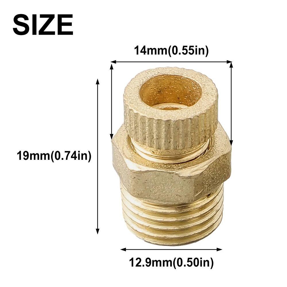 1Pcs Replacement Screw Valve Screw Silent Air Compressor Accessory New Drain Screw  Air Pump Tools