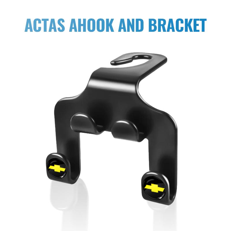 1/2Pcs Car Rear Seat Back Hook Headrest Hidden Holder Storage Hanger For Chevrolet Cruze Sail Onix Corsa Aveo Captiva Sonic Spark S10 Tracker Trax